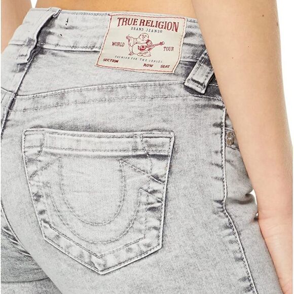 True Religion Women's Jennie Mid Rise Super Skinny size 26 - Picture 2 of 3